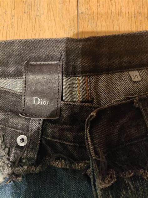 women dior jeans|Dior cummerbund jeans.